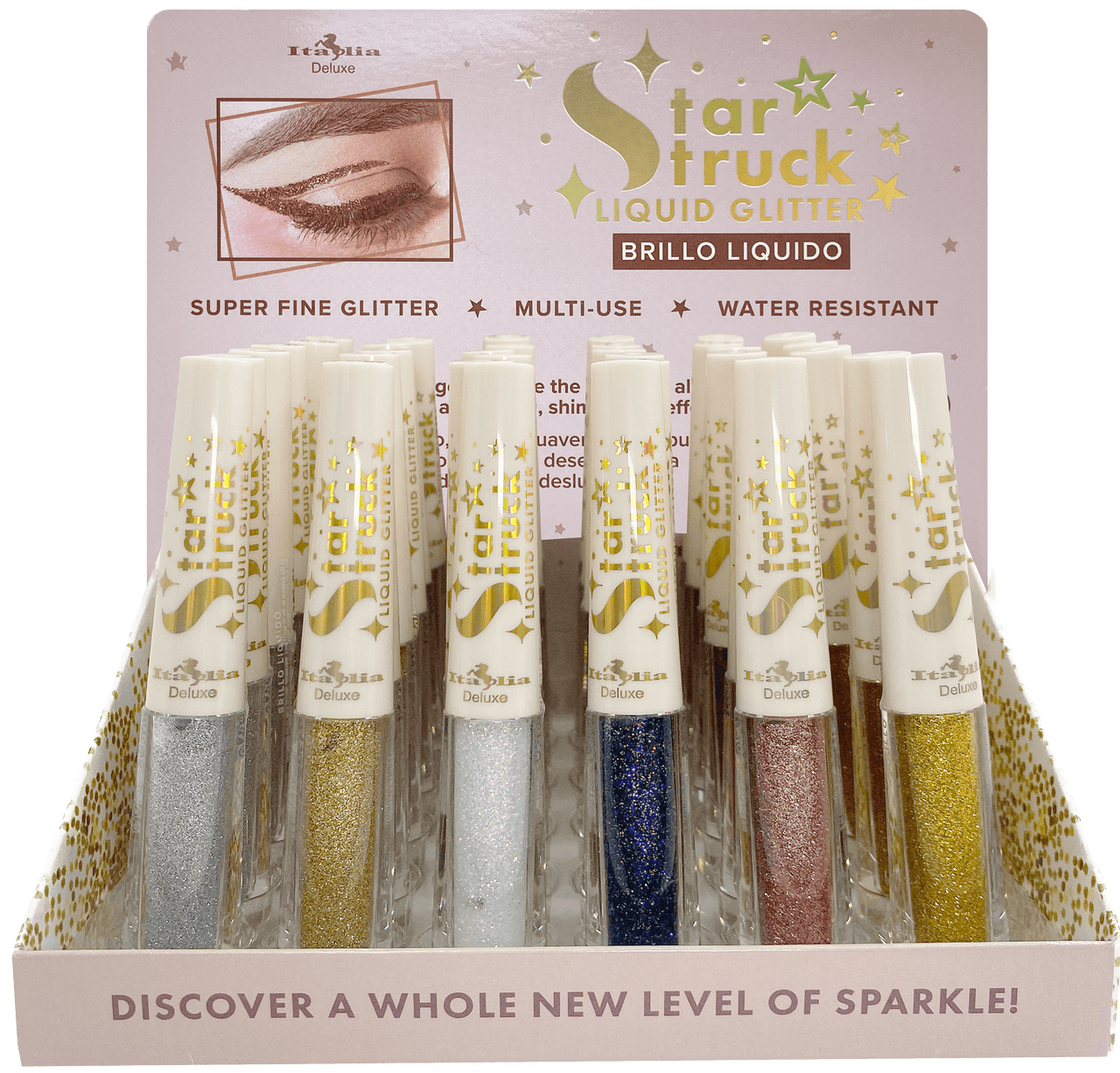 ITA - GL261 Star Struck Classic Liquid Glitters : 3 DZ - CosmeticholicItalia DeluxeITAGL261EyesITA - GL261 Star Struck Classic Liquid Glitters : 3 DZITA - GL261 Star Struck Classic Liquid Glitters : 3 DZ