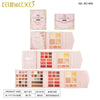 K&C - KC1400 ColorFolio 58 Color Eyeshadow Palette Book : 3 PC - CosmeticholicKEVIN&COCOKC1400EyesK&C - KC1400 ColorFolio 58 Color Eyeshadow Palette Book : 3 PC