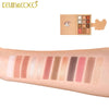 K&C - KC1480 Cookie 12 Colors Eyeshadow Palette + Brushes: 3 PC - CosmeticholicKEVIN&COCOKC1480EyesK&C - KC1480 Cookie 12 Colors Eyeshadow Palette + Brushes: 3 PC