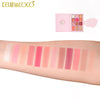 K&C - KC1481 Macaroon 12 Colors Eyeshadow Palette + Brushes: 3 PC - CosmeticholicKEVIN&COCOKC1481EyesK&C - KC1481 Macaroon 12 Colors Eyeshadow Palette + Brushes: 3 PC