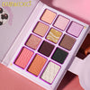 K&C - KC1482 Bamboo 12 Colors Eyeshadow Palette + Brushes: 3 PC - CosmeticholicKEVIN&COCOKC1482EyesK&C - KC1482 Bamboo 12 Colors Eyeshadow Palette + Brushes: 3 PC