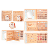 K&C-KC1635 Plush Bread 64 Colors Eye & Face Palette: 3 PC - CosmeticholicKEVIN&COCOEyesK&C-KC1635 Plush Bread 64 Colors Eye & Face Palette: 3 PC