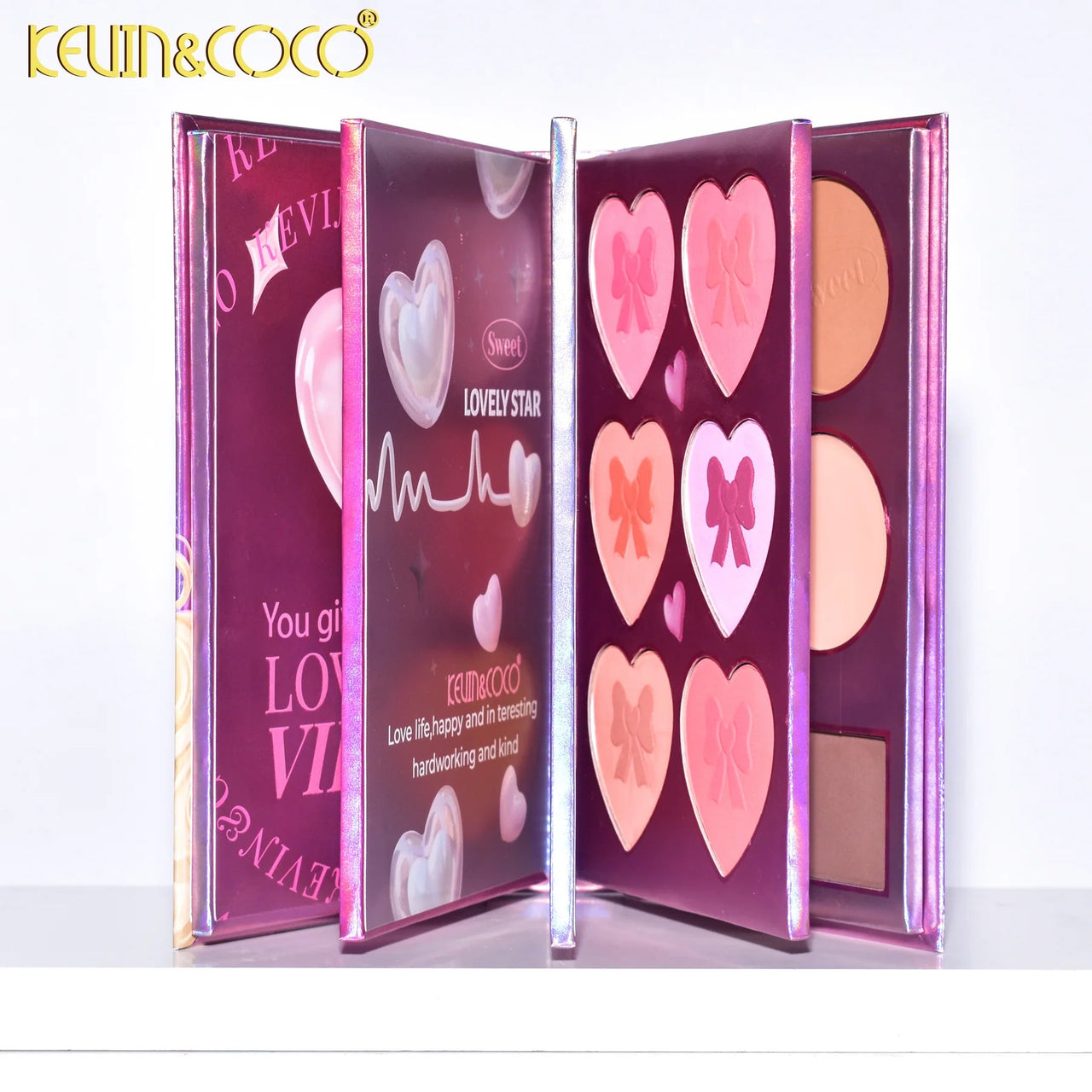 K&C - KC245406 Starlight 67 Color Beauty Book : 3 PC - CosmeticholicKEVIN&COCOKC245406EyesK&C - KC245406 Starlight 67 Color Beauty Book : 3 PC