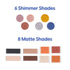 KR - E14 - 171 - 1 Royal Dansk® Cookie Tin 14 Color Creative Beauty Palette : 1 SET - CosmeticholickaraKRE141711EyesKR - E14 - 171 - 1 Royal Dansk® Cookie Tin 14 Color Creative Beauty Palette : 1 SET