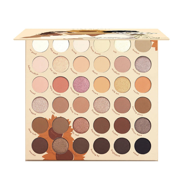 KR - EBH36N 'Hello Honey' 36 Color Creative Beauty Palette : 3 PC - CosmeticholickaraKREBH36NEyesKR - EBH36N 'Hello Honey' 36 Color Creative Beauty Palette : 3 PC