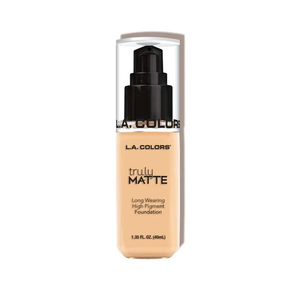 LAC-CLM Truly Matte Foundation : 3PC - CosmeticholicL.A. COLORSLACCLM-1FaceCLM351-PorcelainLAC-CLM Truly Matte Foundation : 3PC