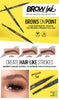 LAG - GBP : Brow Ink Micro Brush Detailer Pen - 3 SHADES : 3 PC - CosmeticholicL.A. GirlLAGGBP347EyesGBP347 Soft BlackLAG - GBP : Brow Ink Micro Brush Detailer Pen - 3 SHADES : 3 PC
