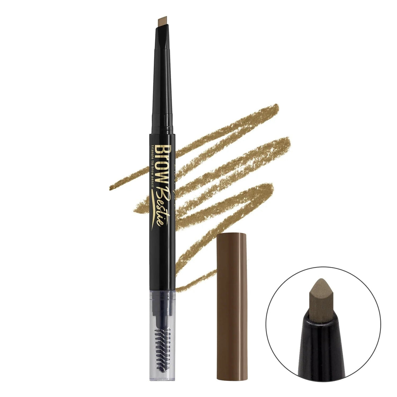 LAG - GBP371 : Brow BestieTriangular Auto Pencil 3 PC - CosmeticholicL.A. GirlLAGGBP371EyesGBP371 Dark BlondeLAG - GBP371 : Brow BestieTriangular Auto Pencil 3 PC
