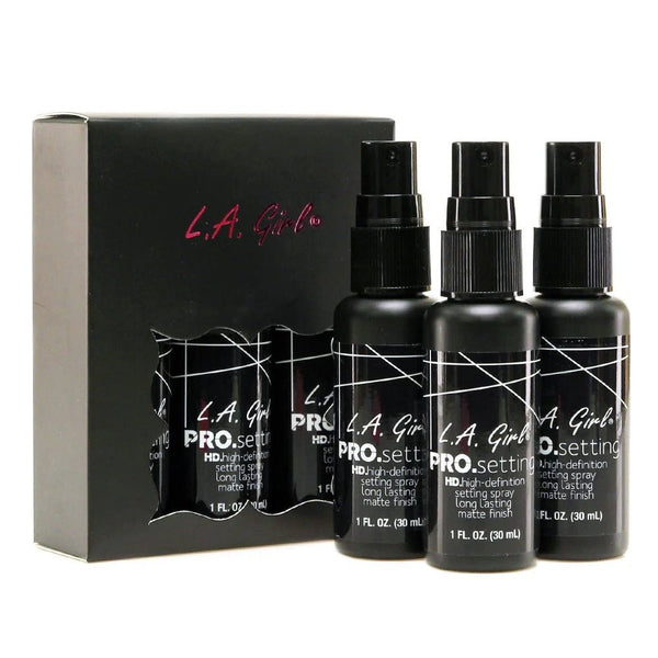 LAG - GFS950 : Pro Setting Spray 3PC - CosmeticholicL.A. GirlGFS950FaceLAG - GFS950 : Pro Setting Spray 3PC