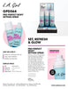 LAG - GPD564 12PC Pro Perfect Setting Spray 'Dewy' with Display : 1 SET - CosmeticholicL.A GirlLAGGPD564FaceLAG - GPD564 12PC Pro Perfect Setting Spray 'Dewy' with Display : 1 SET