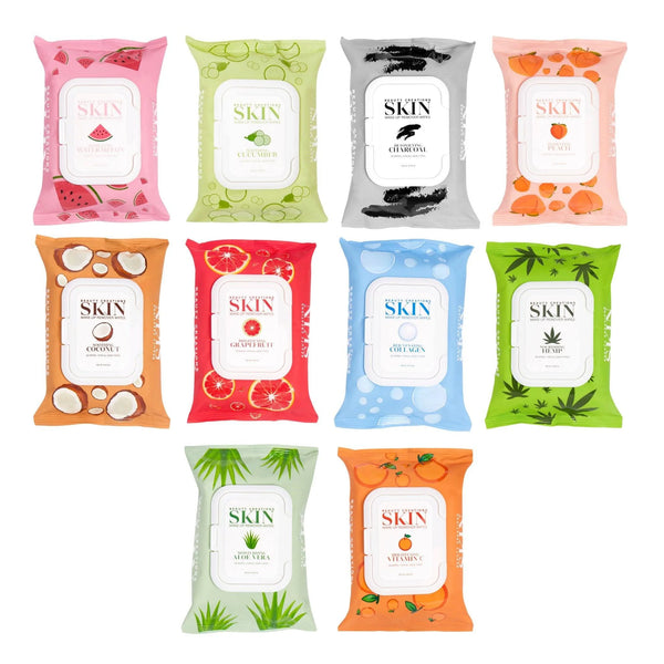 BC-SKW Makeup Remover Wipes : 6 PC