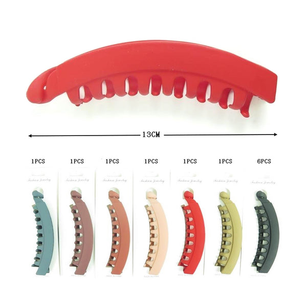 MK - H2005 Banana Hair Clip : 1 DZ - CosmeticholicCosmeticholicfashion accessoriesMK - H2005 Banana Hair Clip : 1 DZ