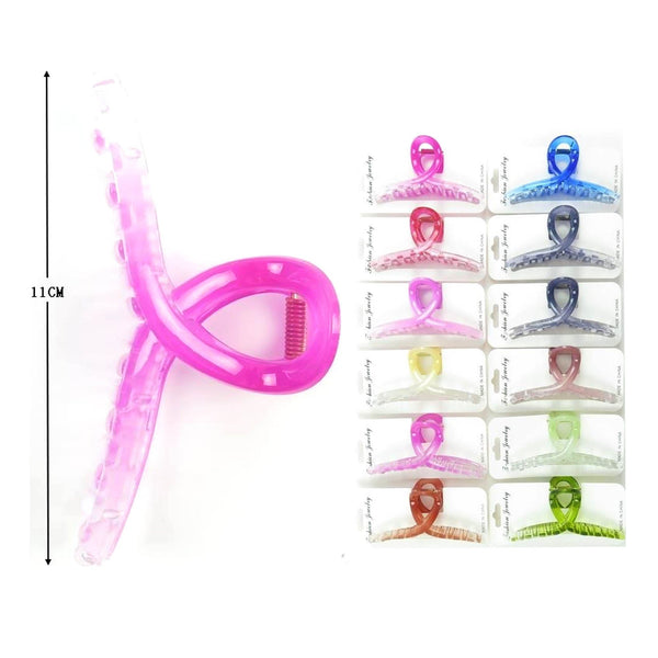 MK - H2060 Hair Jaw Clip : 1DZ - CosmeticholicCosmeticholicH2060fashion accessoriesMK - H2060 Hair Jaw Clip : 1DZ