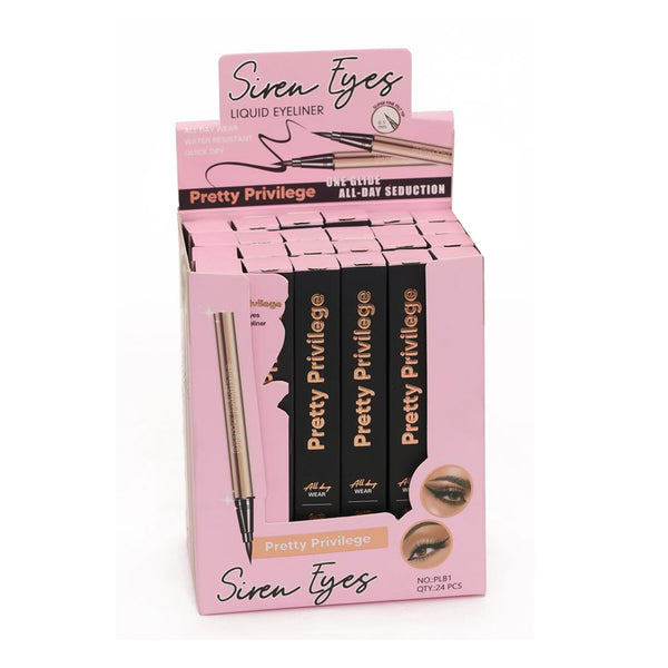 PP-PLB1 Pretty Privilege Siren Eyes Liquid Eyeliner : 2 DZ