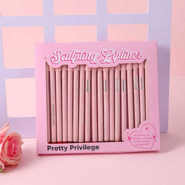 PP - PL183 Pretty Privilege Sculpting Lipliner 18PC SET : 3 SET - CosmeticholicPretty PrivilegePPPL183SLipsPP - PL183 Pretty Privilege Sculpting Lipliner 18PC SET : 3 SET