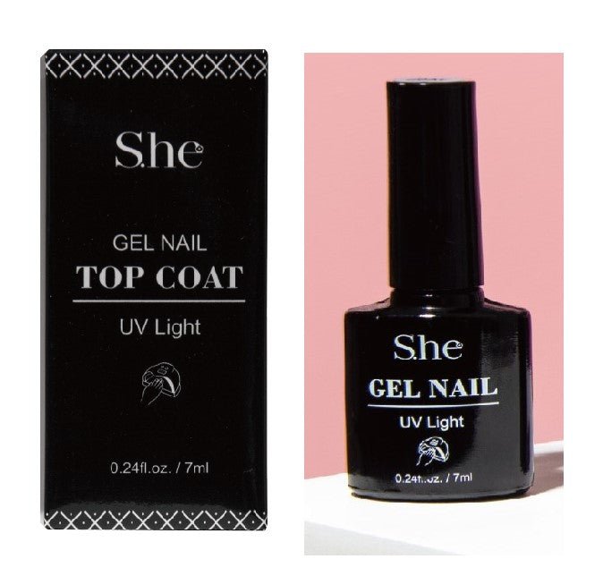 SH - GN990 Gel Nail UV Light Top Coat : 6 PC - CosmeticholicS.heSHGN990NailsSH - GN990 Gel Nail UV Light Top Coat : 6 PC