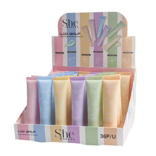 SH - LG14 LIP BALM : 36 PC - CosmeticholicS.heSHLG14LipsSH - LG14 LIP BALM : 36 PC