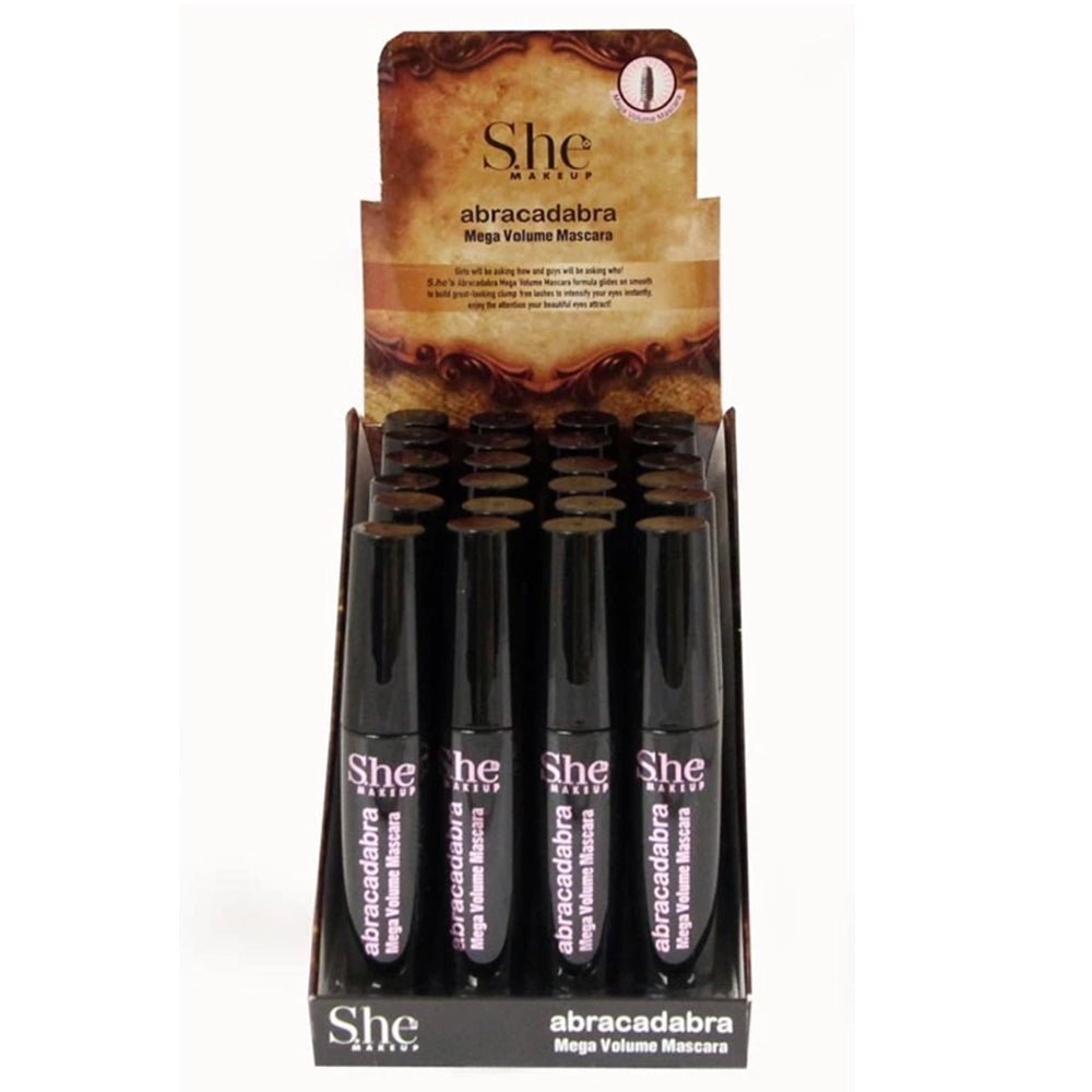 SH - MS01MV : Abracadabra Mega Volume Mascara 2 DZ - CosmeticholicS.heSHMS01MVEyesSH - MS01MV : Abracadabra Mega Volume Mascara 2 DZ