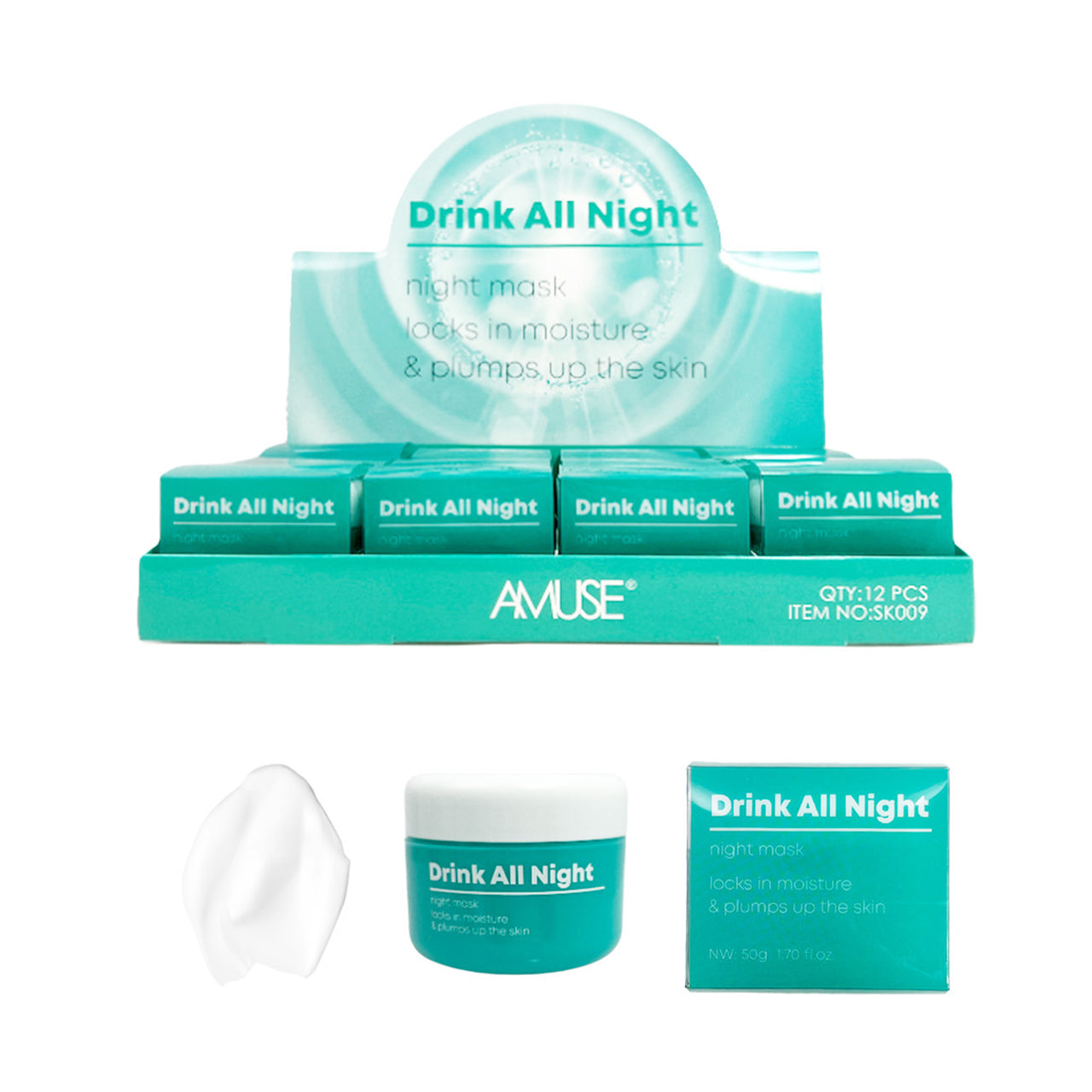 AC-SK009 'Drink All Night' Night Mask : 1 DZ