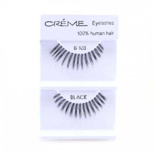 The Creme Shop 100% Human Hair Eyelashes #103 Wholesale - Cosmeticholic