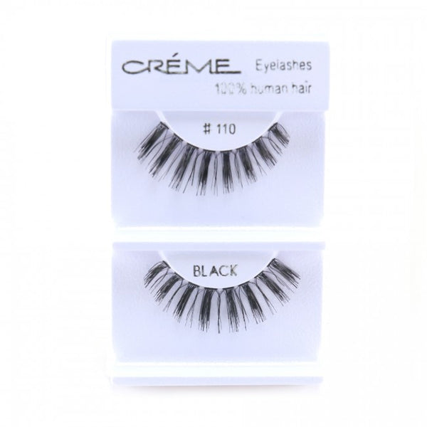 The Creme Shop 100% Human Hair Eyelashes #110 Wholesale - Cosmeticholic