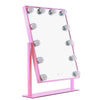 LUR-LM12-PINK : 12 Bulb Vanity Mirror-Pink Berry
