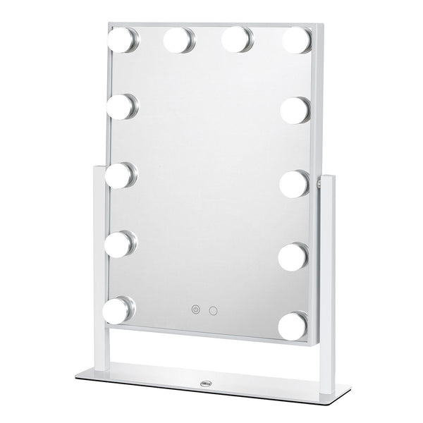 LUR-LM12-WHITE : 12 Bulb Vanity Mirror-Avalanche