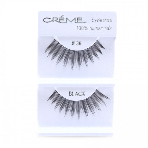 The Creme Shop 100% Human Hair Eyelashes #38 Wholesale - Cosmeticholic