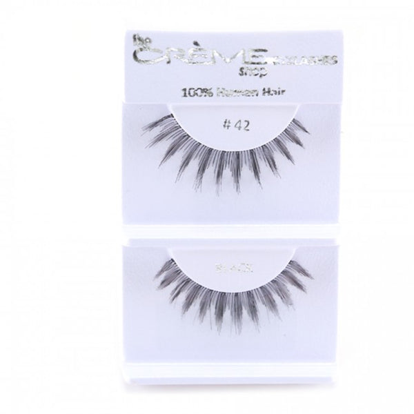 The Creme Shop 100% Human Hair Eyelashes #42 Wholesale - Cosmeticholic