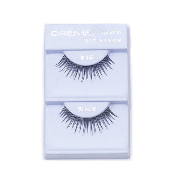 The Creme Shop 100% Human Hair Eyelashes #46 Wholesale - Cosmeticholic