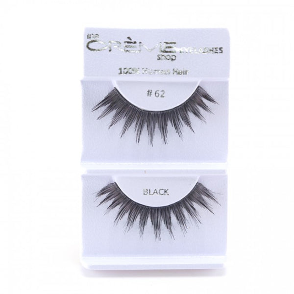 The Creme Shop 100% Human Hair Eyelashes #62 Wholesale - Cosmeticholic