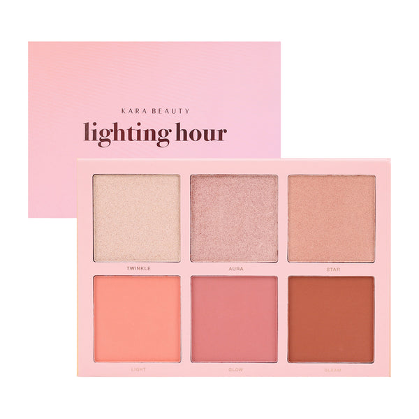 Kara HL19 : Lighting Hour-Highlither & Blush Wholesale-Cosmeticholic