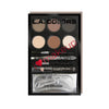 L.A. COLORS I heart makeup Eyebrow Palette  C30355 Medium to Deep cosmetics wholesale price-cosmeticholic