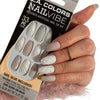 LAC-CNT248 : Nail Vibe Designer Artificial Nail Tip Kit Marble-ous Mani 3 PC