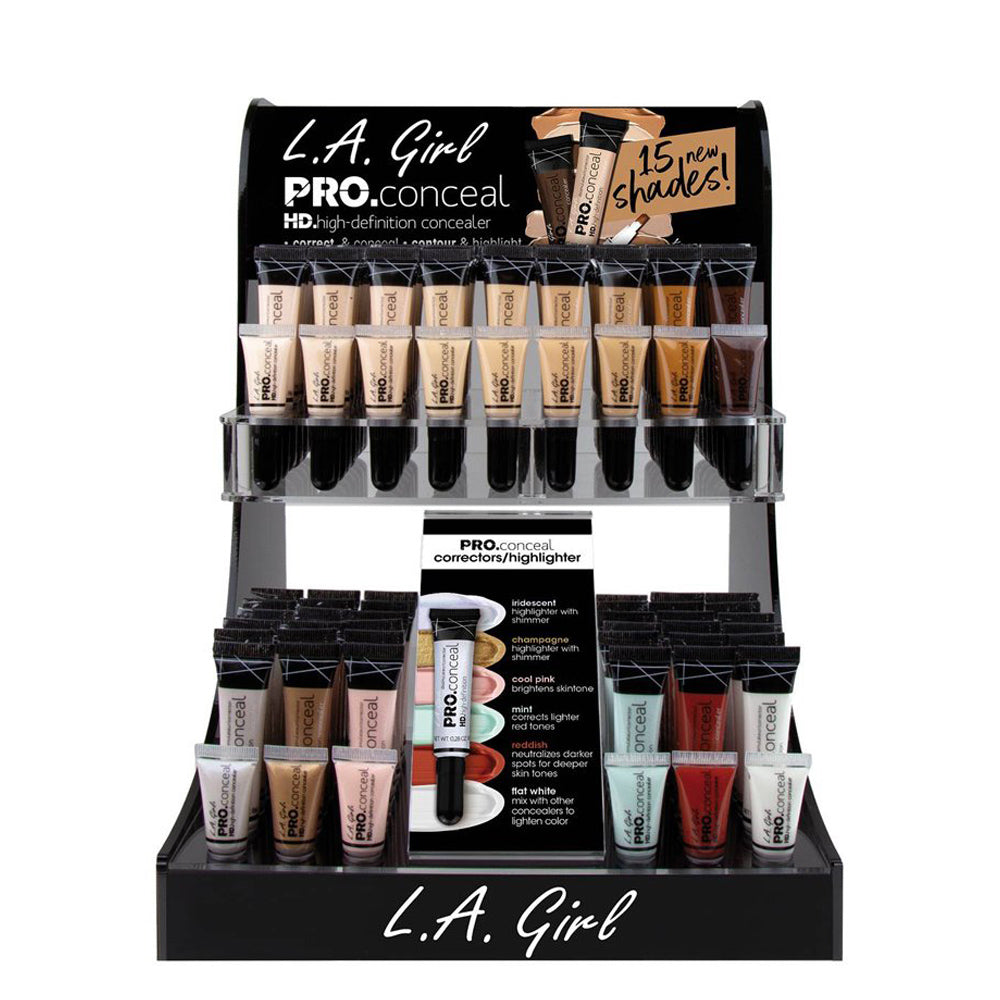 LA Girl Pro Conceal Display Set Wholesale-Cosmeticholic