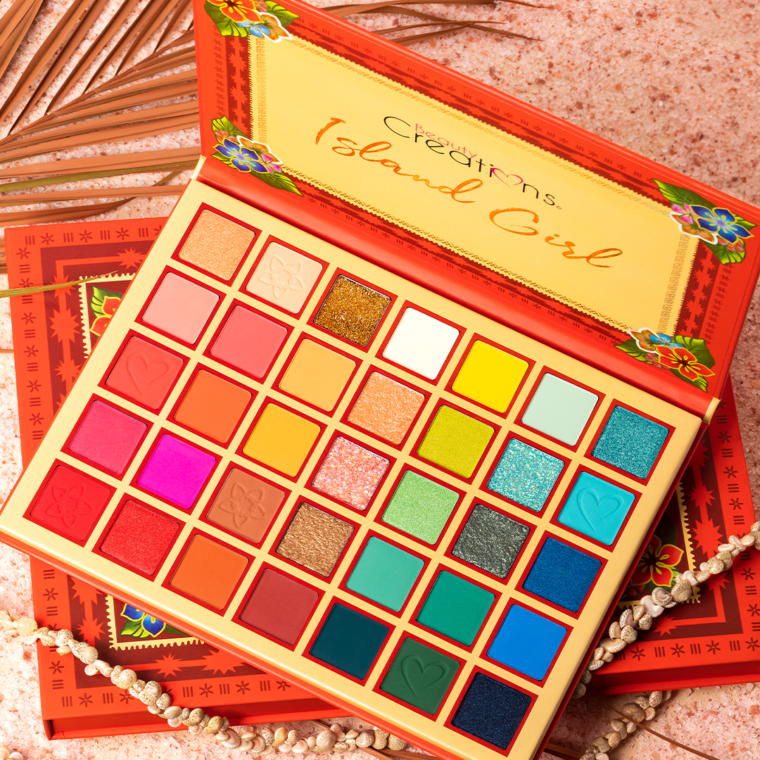 Beauty Creations BCE17 'Island Girl' 35 Color Eyeshadow Palette Cosmetic Wholesale-Cosmeticholic