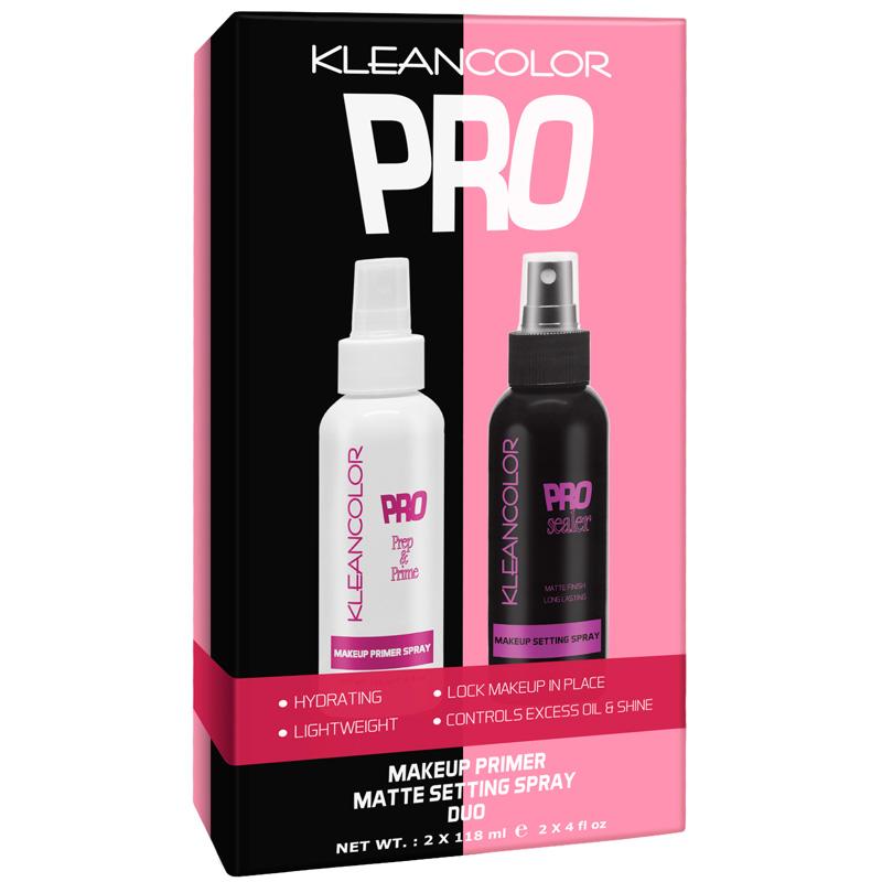 Kleancolor Pro Primer & Setting Spray Duo-Cosmeticholic