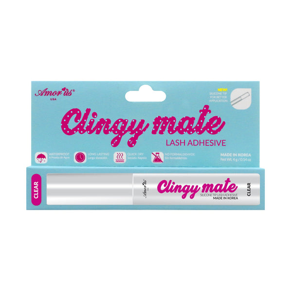 AM-KCM4C : Clingy Mate Lash Adhesive w/ silicon tip 4g-Clear 1 DZ