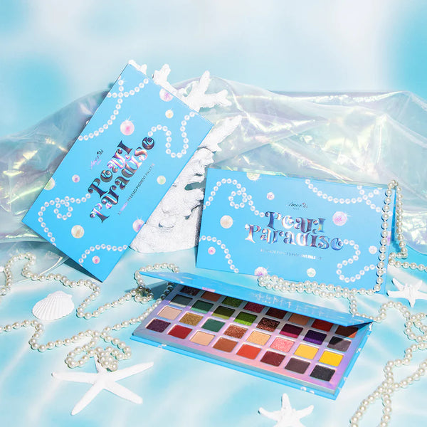 AM-PPESD Pearl Paradise Pressed Pigment Palette : 6 PC