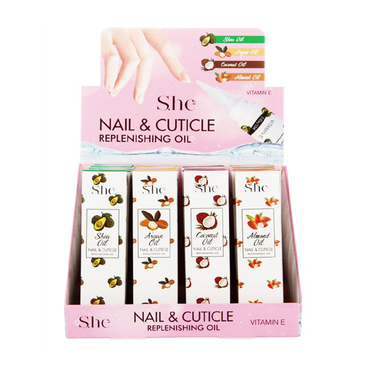 SH-SN515 Nail & Cuticle Replenishing Oil : 2 DZ