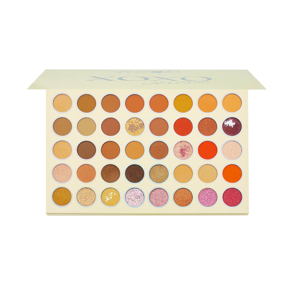 BW-'XOXO' Nude 40 Color Eyeshadow Palette : 3 PC