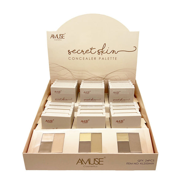 AC - KL255MIX 'Secret Skin' Concealer Palette : 2 DZ - CosmeticholicAmuse CosmeticsACKL255MIXFaceAC - KL255MIX 'Secret Skin' Concealer Palette : 2 DZ