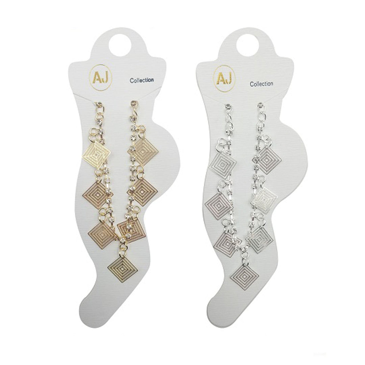 AJ - ANK1024 Fashion Anklet : 1 DZ - CosmeticholicAJAJANK1024JewelryAJ - ANK1024 Fashion Anklet : 1 DZ