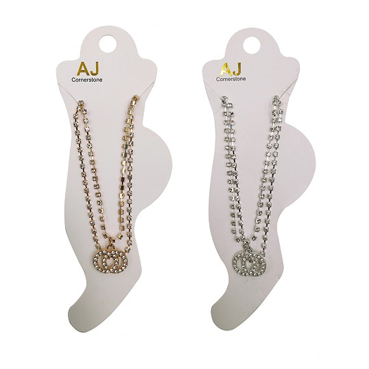 AJ - ANK1046 Fashion Anklet : 1 DZ - CosmeticholicAJAJANK1046JewelryAJ - ANK1046 Fashion Anklet : 1 DZ