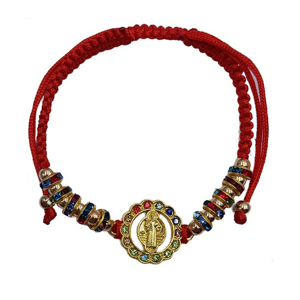 AJ - BRX2016 Guadalupe Adjustable Religious Bracelet : 1 DZ - CosmeticholicAJAJBRX2016JewelryAJ - BRX2016 Guadalupe Adjustable Religious Bracelet : 1 DZ