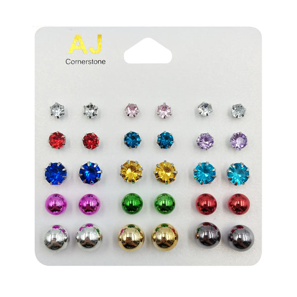 AJ - EM1184 Multi Earring : 1 DZ - CosmeticholicAJAJEM1184JewelryAJ - EM1184 Multi Earring : 1 DZ
