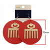 AJ - ER2354 Fashion Wood Earring : 1 DZ - CosmeticholicAJAJER2354JewelryAJ - ER2354 Fashion Wood Earring : 1 DZ