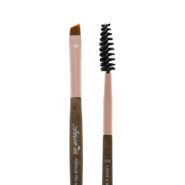AM - BR120 : Premium Duo Brow & Liner Brush - CosmeticholicAmor USAMBR120Tools & Brushes6 PCAM - BR120 : Premium Duo Brow & Liner Brush