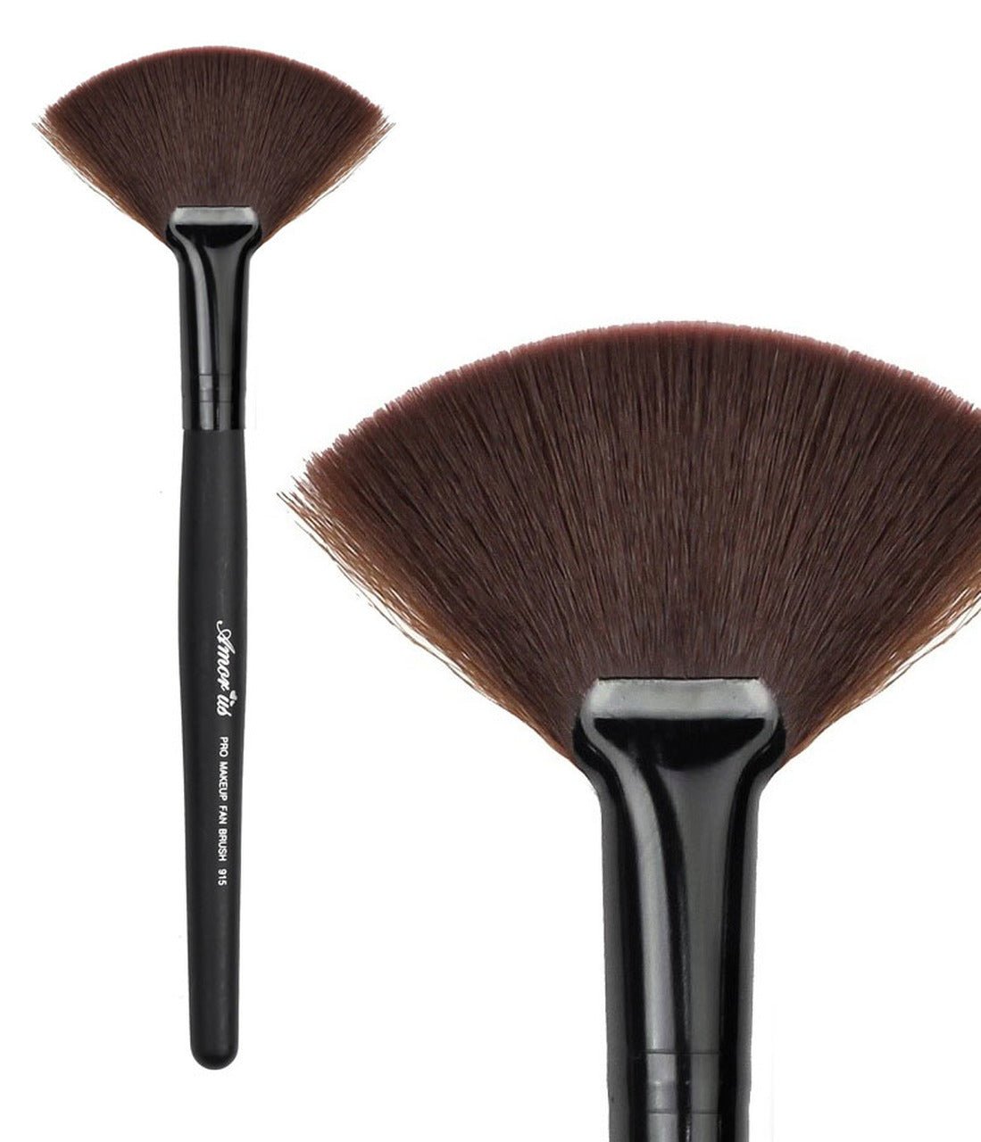 AM - BR915 : Professional Deluxe Fan Brush 1 DZ - CosmeticholicAmor USAMBR915Tools & BrushesAM - BR915 : Professional Deluxe Fan Brush 1 DZ