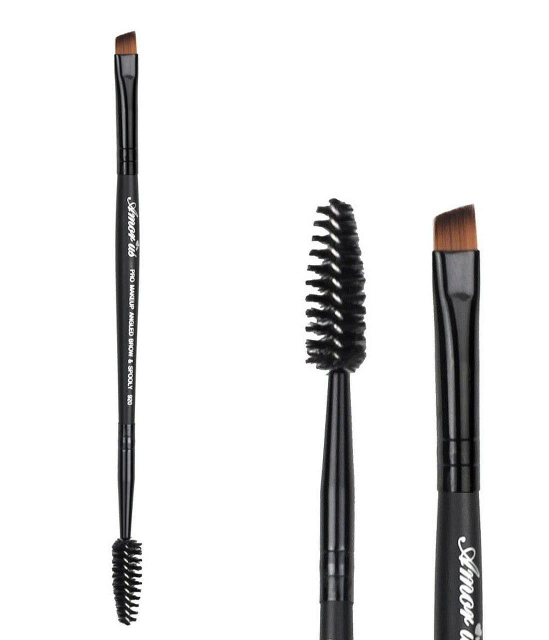 AM - BR920 : Professional Deluxe Duo Brow & Liner Brush 1 DZ - CosmeticholicAmor USAMBR920Tools & BrushesAM - BR920 : Professional Deluxe Duo Brow & Liner Brush 1 DZ